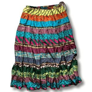 BCBG Boho Maxi Skirt Size S